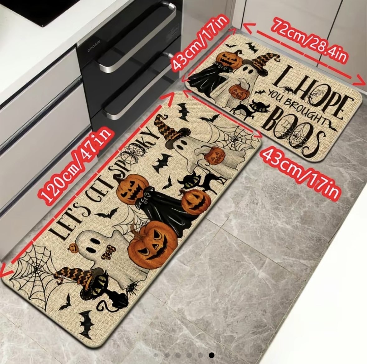 Spooky Steps Rug Set