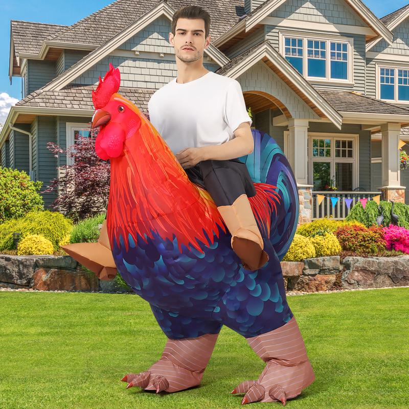 Giant Inflatable Chicken Costume Adult & Kids Sizes