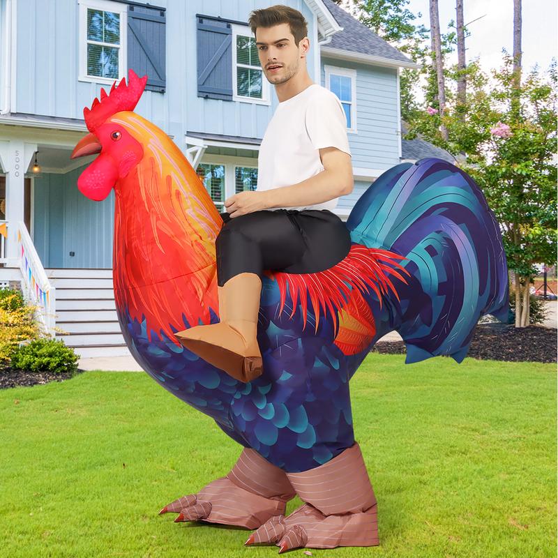 Giant Inflatable Chicken Costume Adult & Kids Sizes