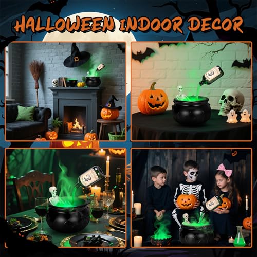 Mystic Brew Cauldron – Spooky Lights and Fog Effect