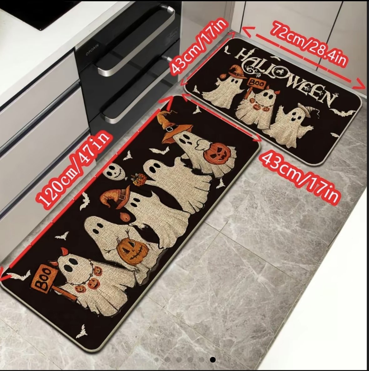Spooky Steps Rug Set