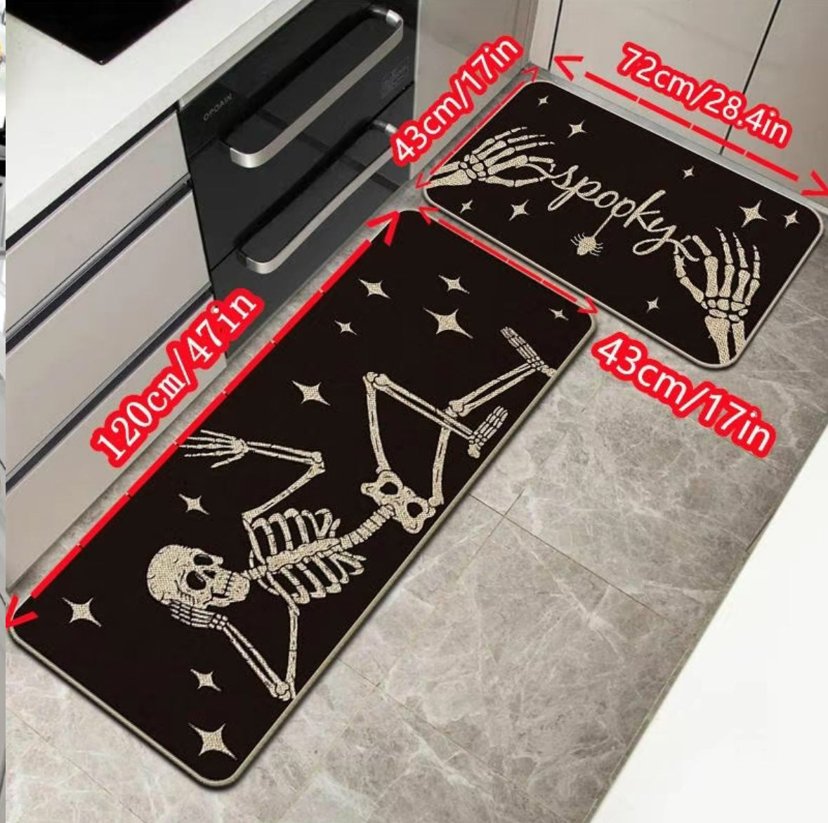 Spooky Steps Rug Set