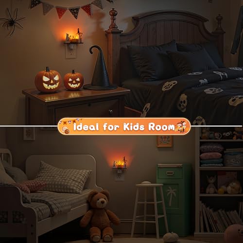 Cozy Campfire Ghosts Night Light