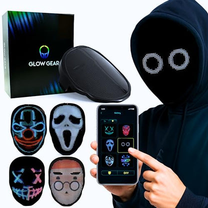 Programmable LED Mask – Faces, Designs & More