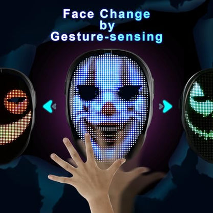 Programmable LED Mask – Faces, Designs & More