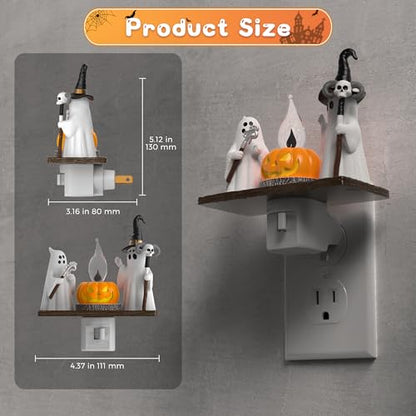 Cozy Campfire Ghosts Night Light