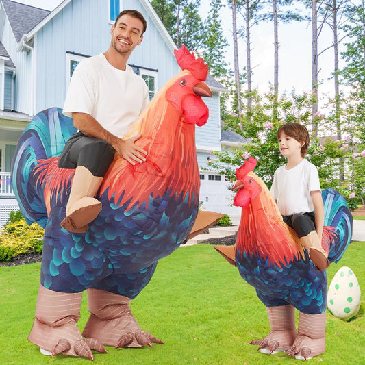 Giant Inflatable Chicken Costume Adult & Kids Sizes