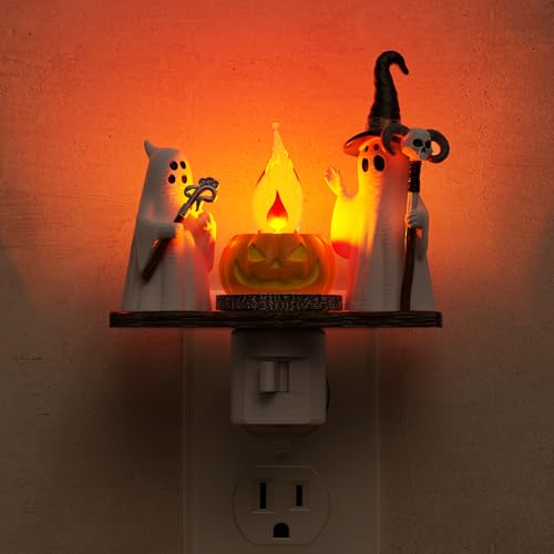 Cozy Campfire Ghosts Night Light