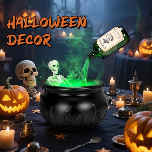 Mystic Brew Cauldron – Spooky Lights and Fog Effect