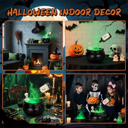 Mystic Brew Cauldron – Spooky Lights and Fog Effect