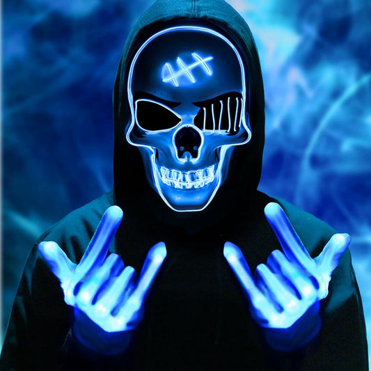 Neon Reaper Set (mask + Gloves)
