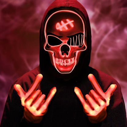 Neon Reaper Set (mask + Gloves)